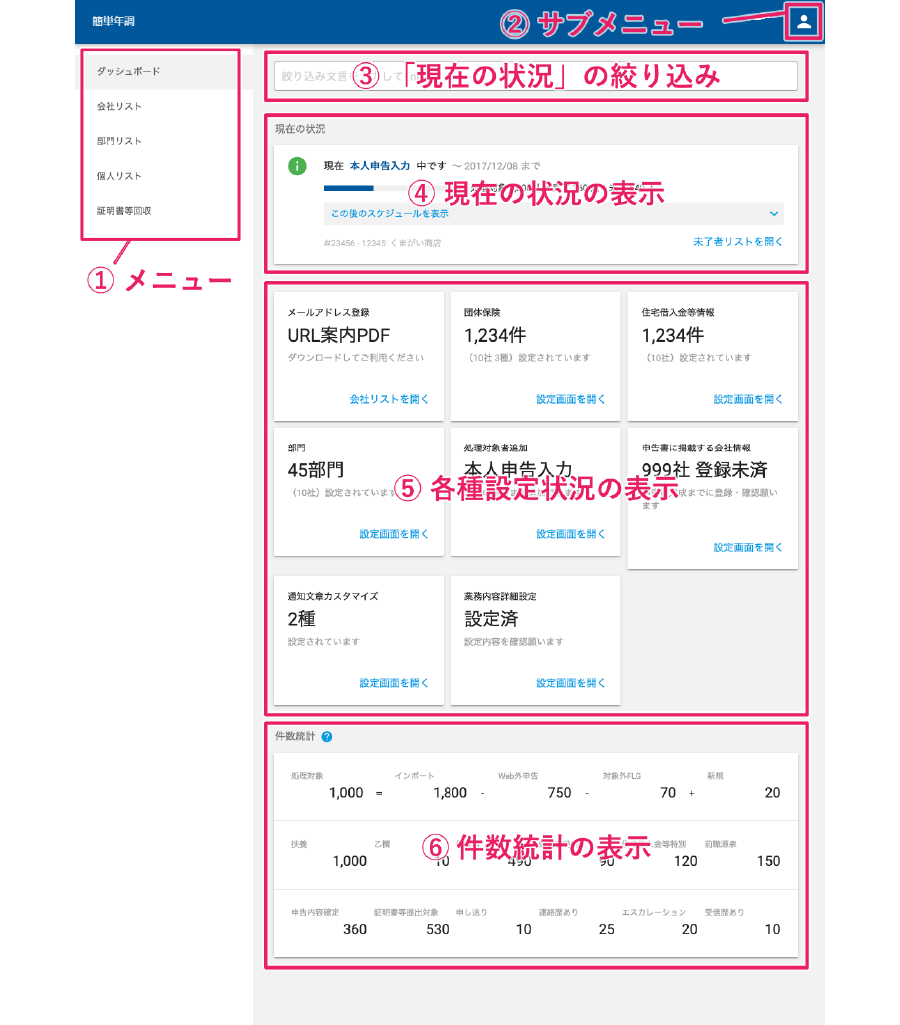 操作マニュアル・よくある質問 - 人事セクションマニュアル - 簡単年調
